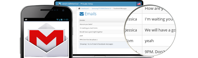 Email Spy - Email Tracking and Spying absolutely Invisible | AndroidMonitor